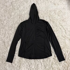 Women’s Large Unbranded Lightweight Zip Up Athletic Jacket. Good Condition.